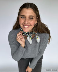 Leas Verden- Silkeskjerf 53 x 53 cm