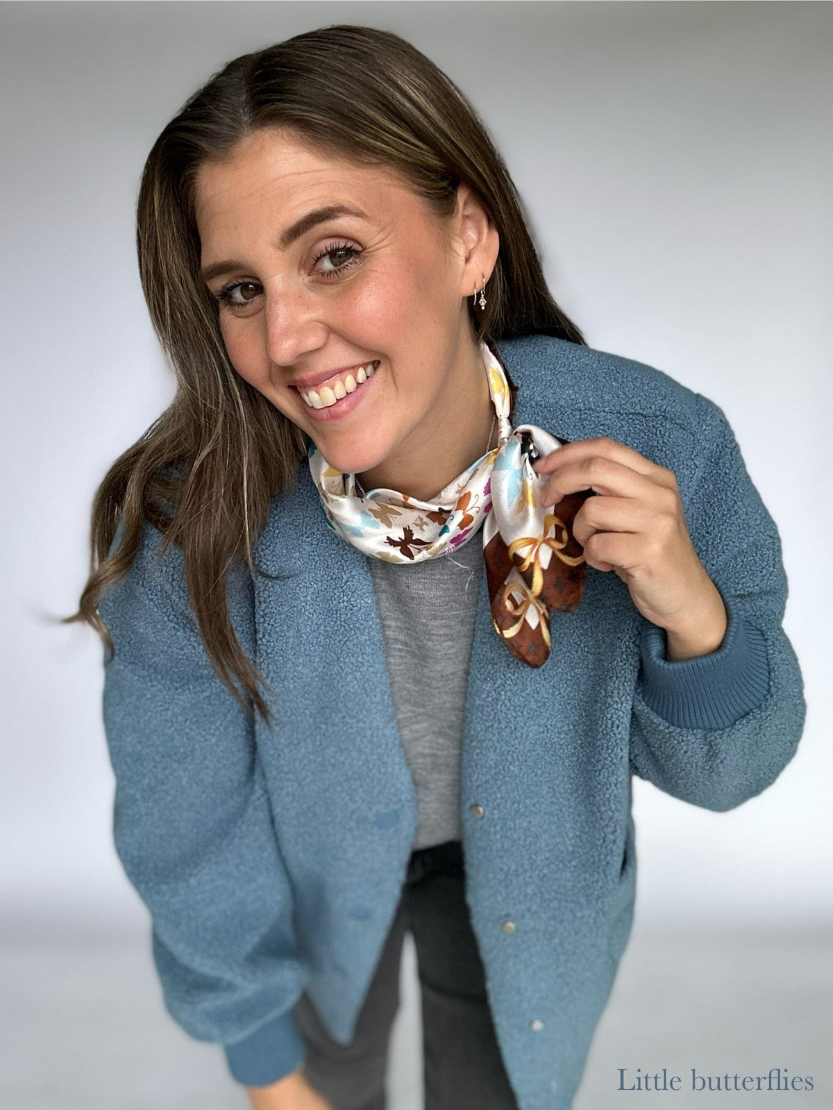 Leas Verden- Silkeskjerf 53 x 53 cm