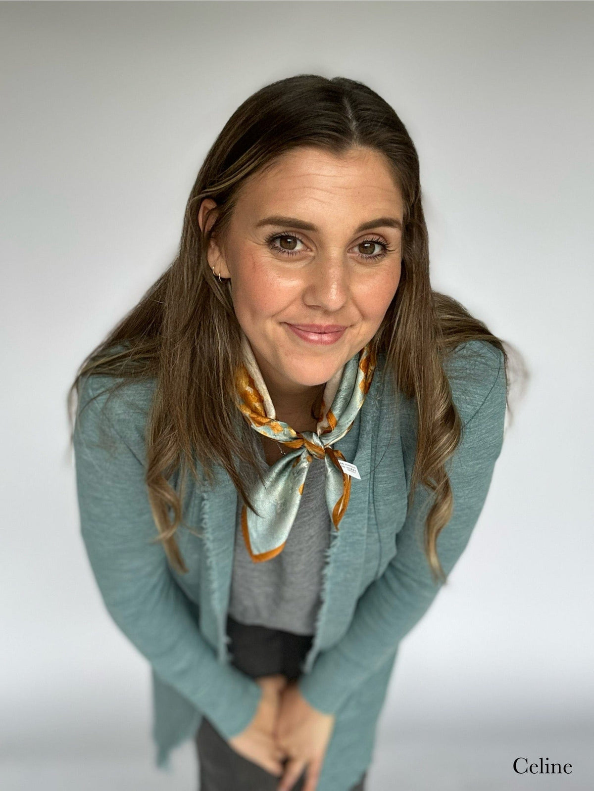 Leas Verden- Silkeskjerf 53 x 53 cm