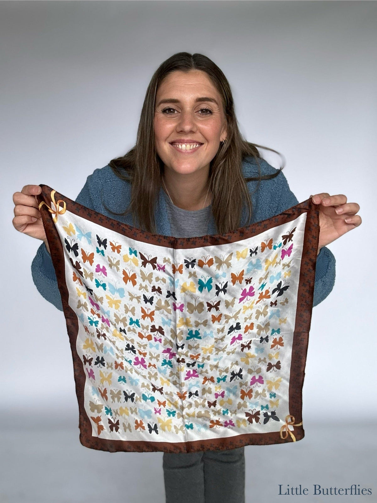 Leas Verden- Silkeskjerf 53 x 53 cm