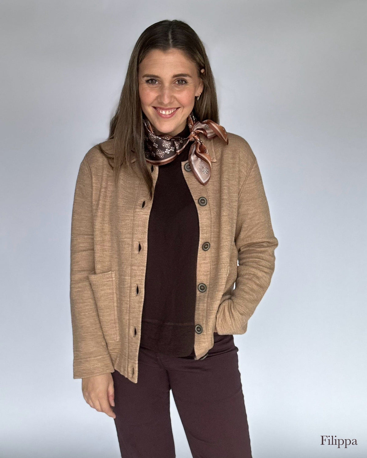 Leas Verden- Silkeskjerf 53 x 53 cm