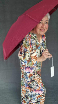 Anatole Paraply Burgunder- GERMAIN Anatole- Sammenleggbar kompakt paraply i mange fine farger! kunstkolonialen