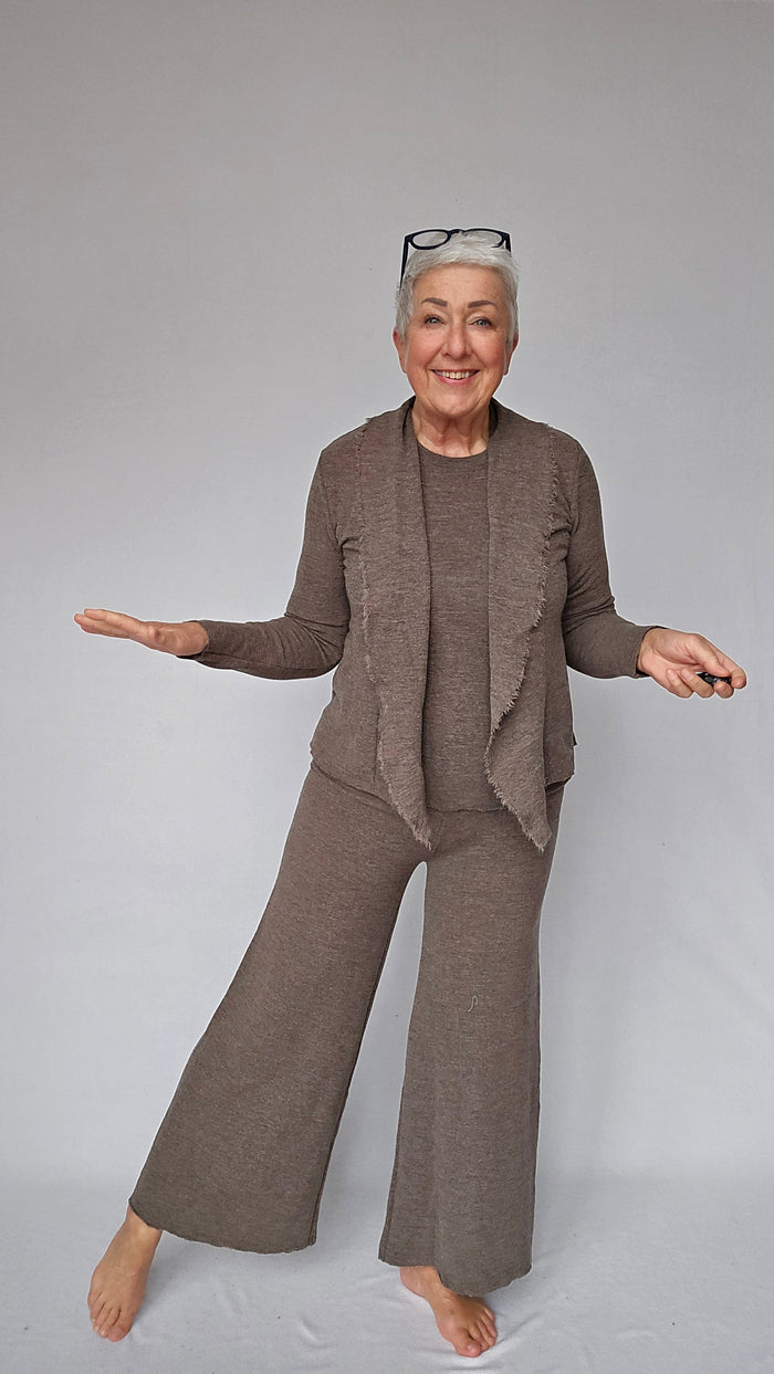 By Basics Bukse By Basics- 3005 Wide Pants kunstkolonialen