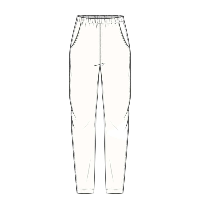 By Basics Bukse S / Petrol blue By Basics- 3006 Pants w/side kunstkolonialen
