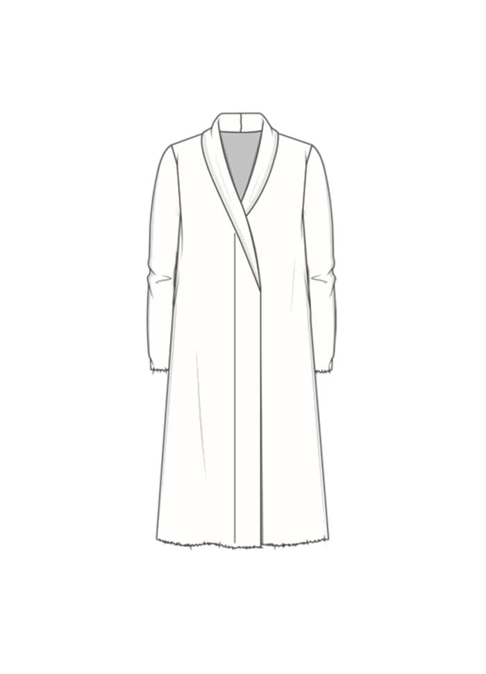 By Basics Cardigan By basics- 8010 Ekstra lang cardigan - i tre farger! kunstkolonialen