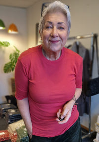 By Basics Coral / S By Basics- 4056 Topp med god lengde kunstkolonialen