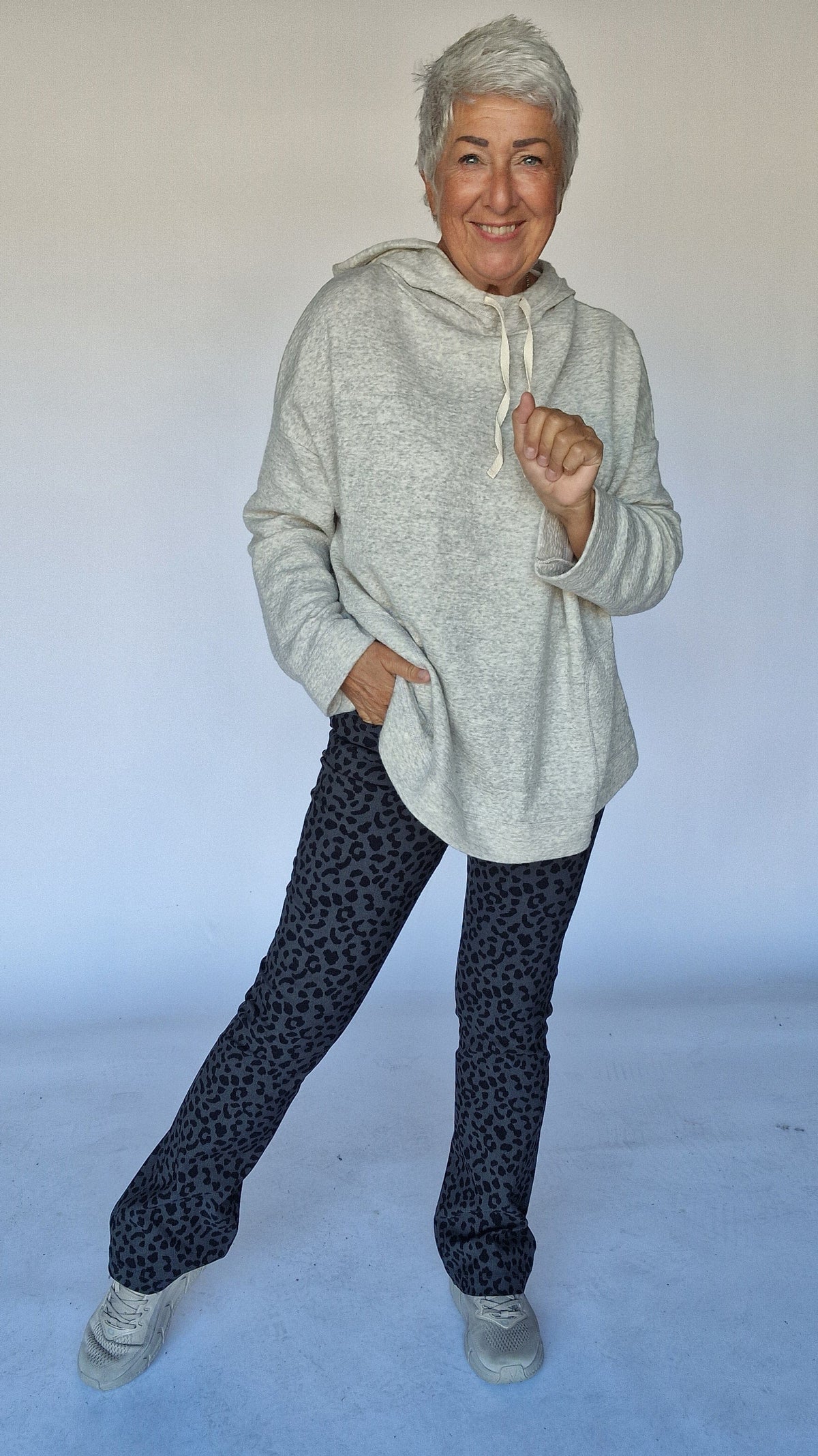 By Basics Hettegenser S / Dawn grey melange By basics- 14014 Hoodie kunstkolonialen