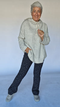 By Basics Hettegenser S / Dawn grey melange By basics- 14014 Hoodie kunstkolonialen