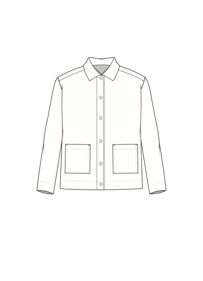 By Basics Jakke By basics- 14018 Jakke kunstkolonialen