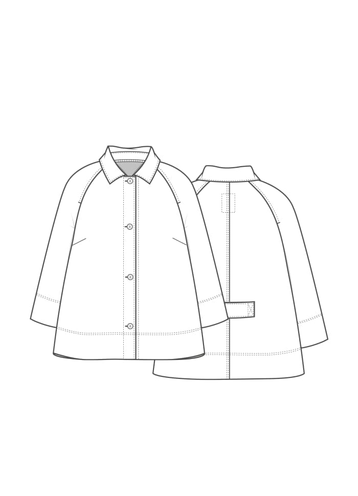 By Basics Jakke By Basics- 8020 Swagger jakke kunstkolonialen