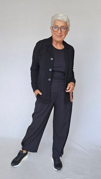 By Basics Jakke By Basics- 8021 Jakke m/krage og knapper kunstkolonialen