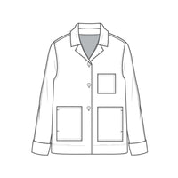 By Basics Jakke By Basics- 8021 Jakke m/krage og knapper kunstkolonialen