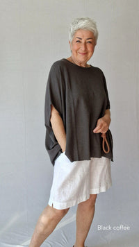 By Basics Overdel By Basics- 2004 Ekstra vid topp i merinoull kunstkolonialen