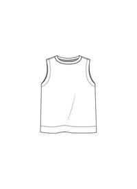 By Basics Ulltopp By Basics- 2022 Topp/vest med rund hals kunstkolonialen