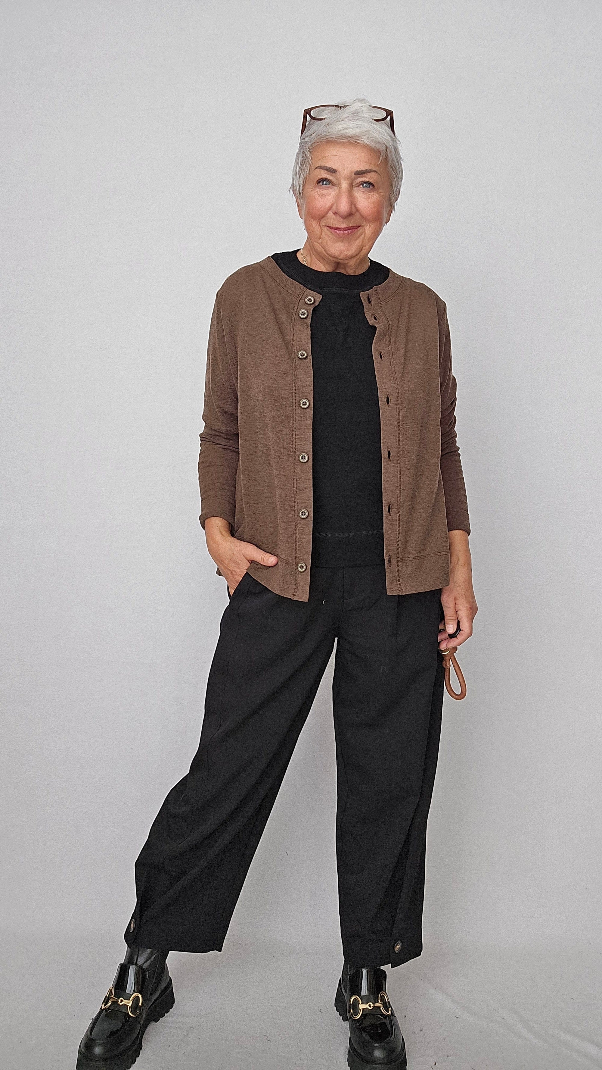 By Basics Ulltopp By Basics- 2022 Topp/vest med rund hals kunstkolonialen