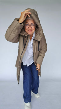 Cero Etage Boblejakke Cero Etage- Boblejakke m/stor hette kunstkolonialen