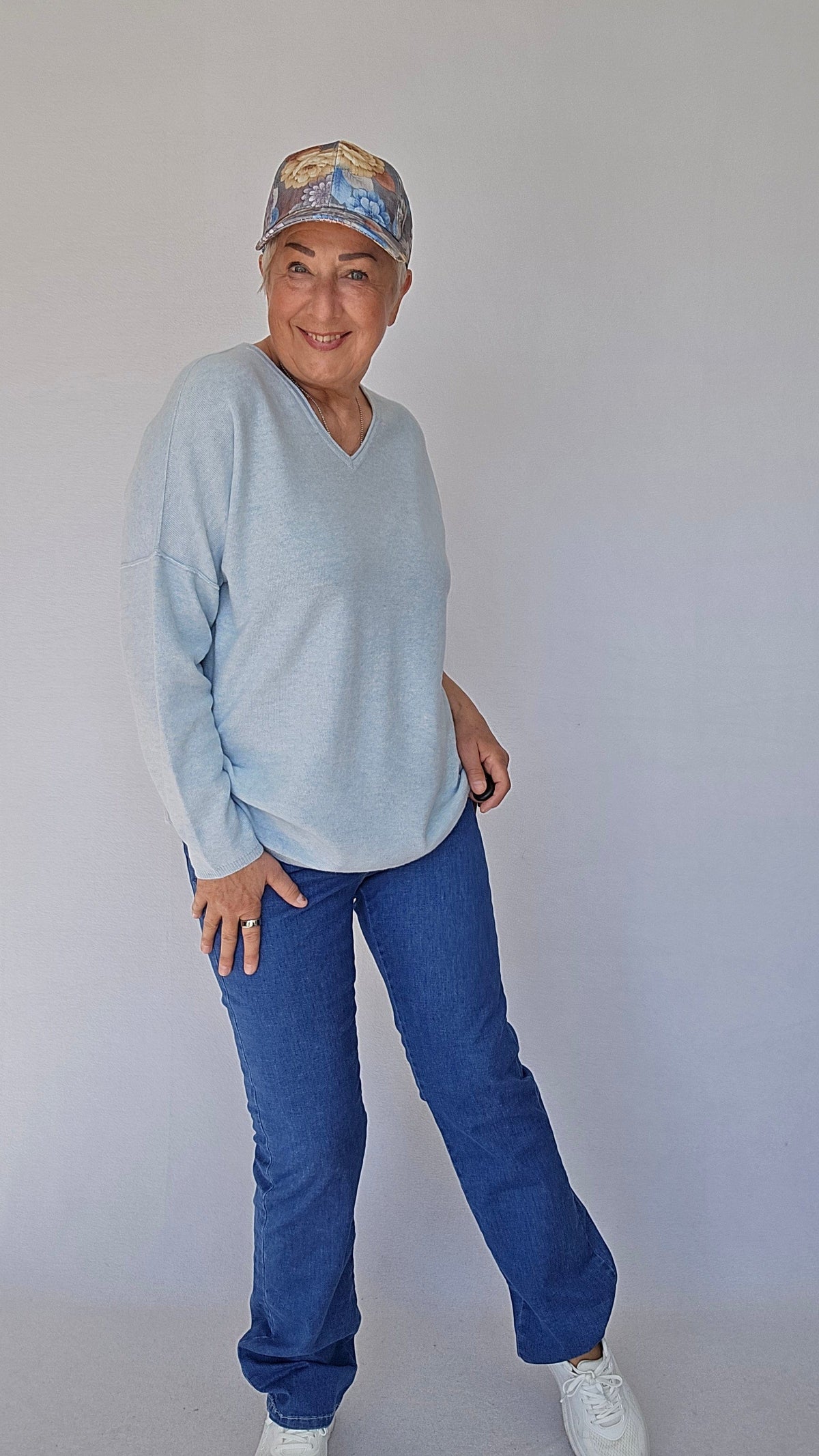 Cero Etage Bukse CRO- Magic fit jeans- flared leg 82 cm kunstkolonialen