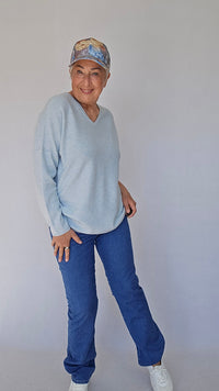 Cero Etage Bukse CRO- Magic fit jeans- flared leg 82 cm kunstkolonialen