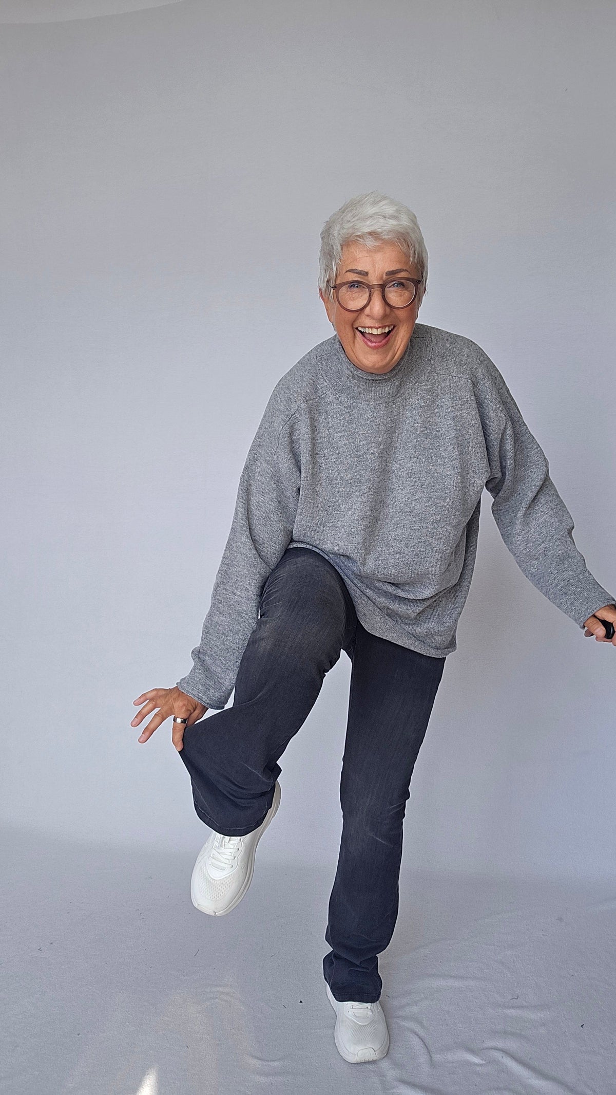 Cero Etage Bukse CRO- Magic Fit Jeans- Flared leg 82 cm kunstkolonialen