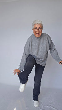 Cero Etage Bukse CRO- Magic Fit Jeans- Flared leg 82 cm kunstkolonialen