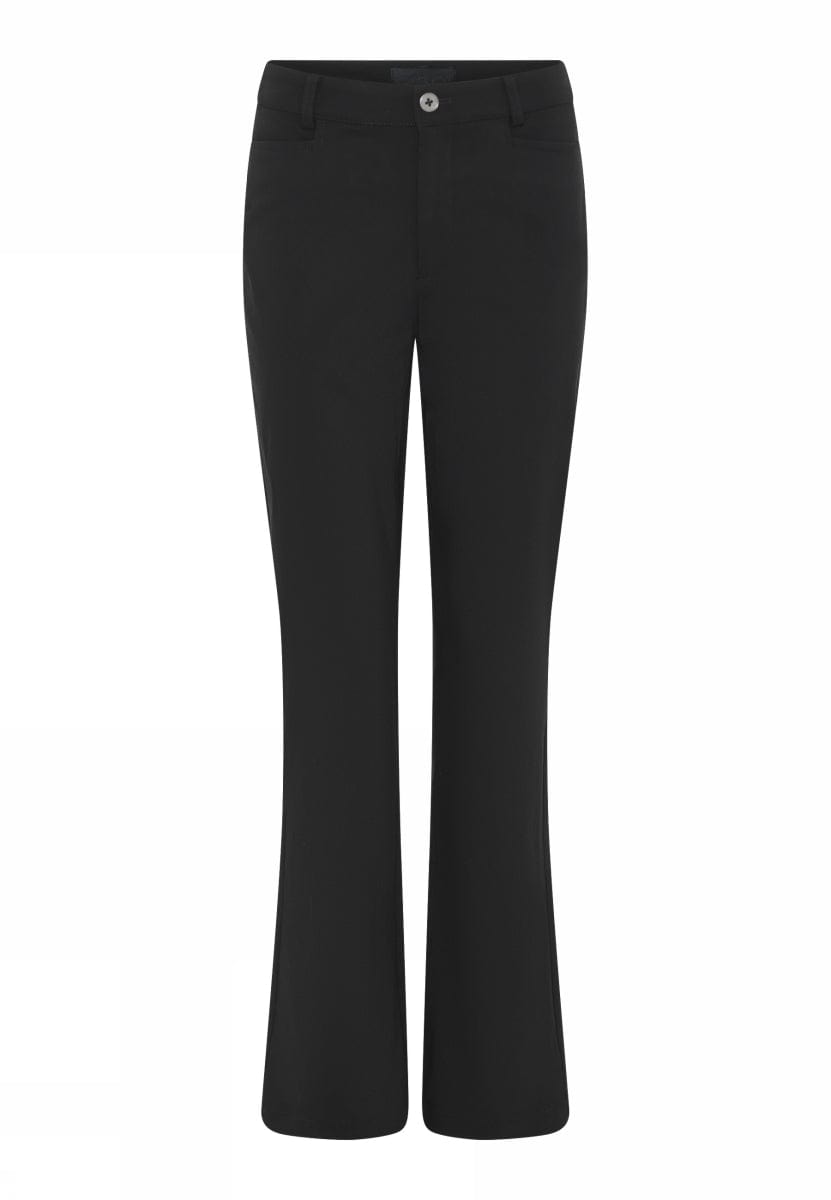 Cero Etage Bukser 34 / Black CRO- Lina 7/8 bukser m/superstretch ensfarget REGULAR kunstkolonialen