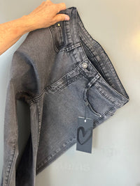 Cero Etage Bukser CRO- Emma i Grey Denim m/pynt på lommene kunstkolonialen