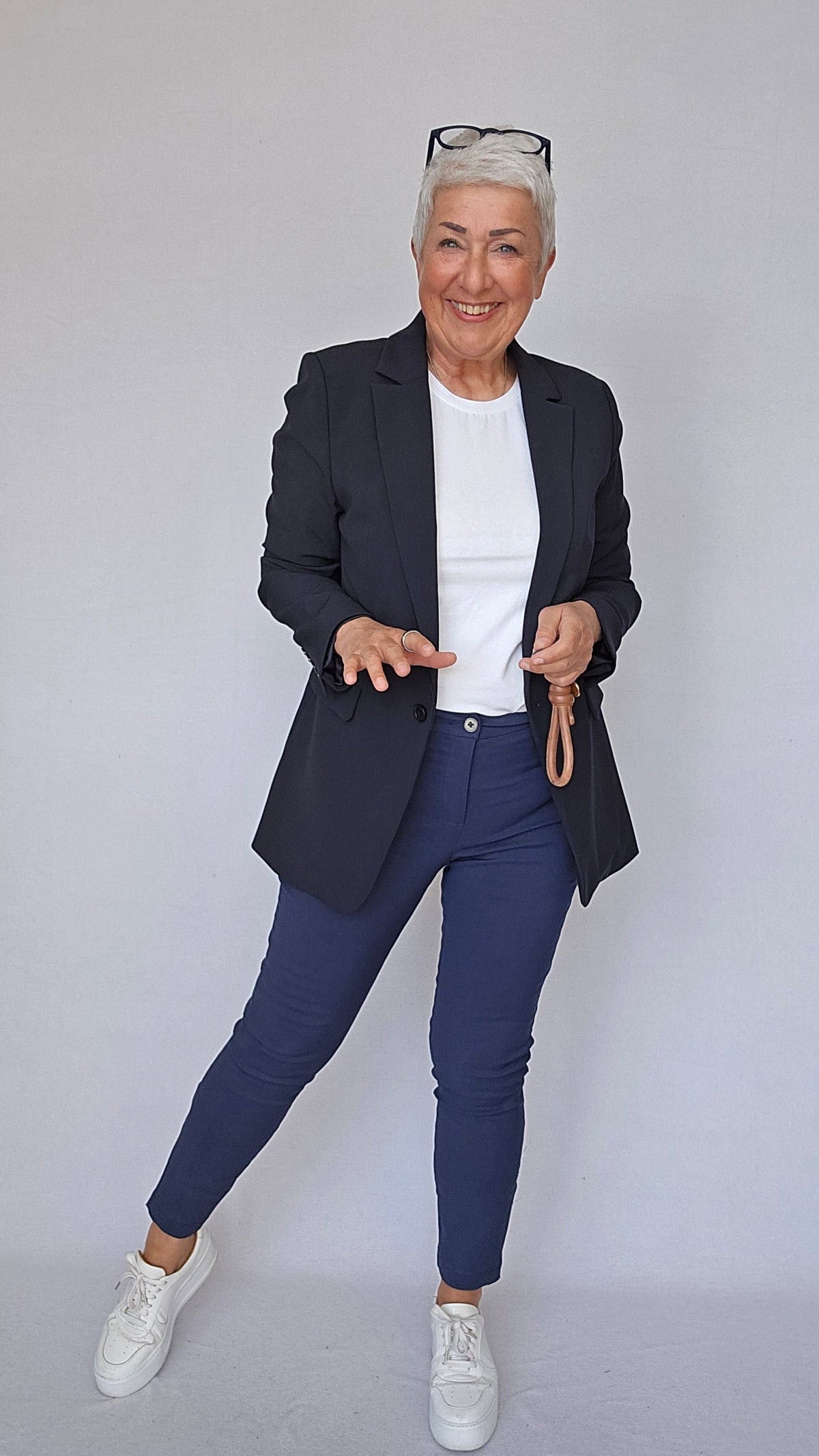 Cero Etage Bukser CRO- Lina 7/8 bukser m/superstretch ensfarget kunstkolonialen