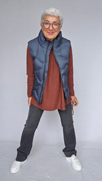 Cero Etage Dunvest Blue / 36 Cero Etage- Dunvest i resirkulert polyester kunstkolonialen