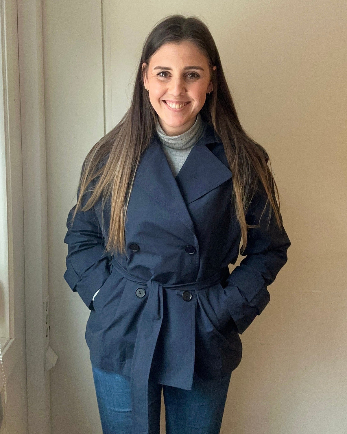 Cero Etage Jakke Cero Etage- Trenchcoat Short kunstkolonialen