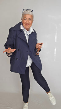 Cero Etage Jakke Cero Etage- Trenchcoat Short kunstkolonialen