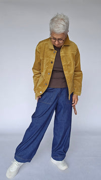 Cero Etage Jakke S / Gul Cero Etage- Jakke i kordfløyel kunstkolonialen