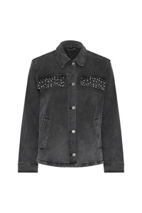 Cero Etage Jeansjakke S / Grey denim Cero Etage-  Jeansjakke i Grey Denim m/pynt på lommene kunstkolonialen