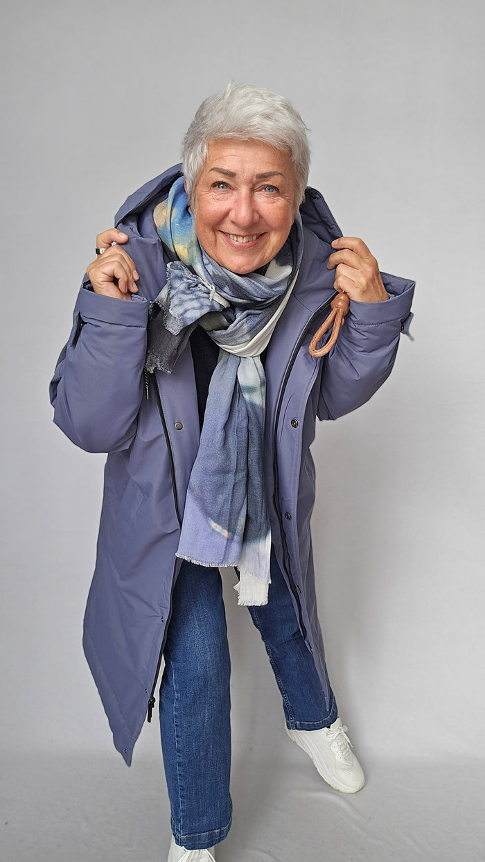 Cero Etage Regnjakke Cero Etage- Recycle Magic Rain Jacket LANG kunstkolonialen