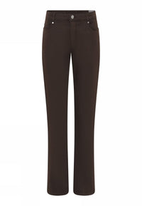 CRO Bukse 34 / Dark Brown CRO- Magic fit flared leg kunstkolonialen