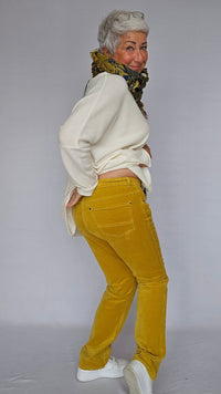 CRO Bukse 34 / Pesto CRO- Emma Flair Cordfløyelsbukse kunstkolonialen