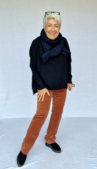 CRO Bukse 36 / Rust CRO- Emma Flair Cordfløyelsbukse kunstkolonialen