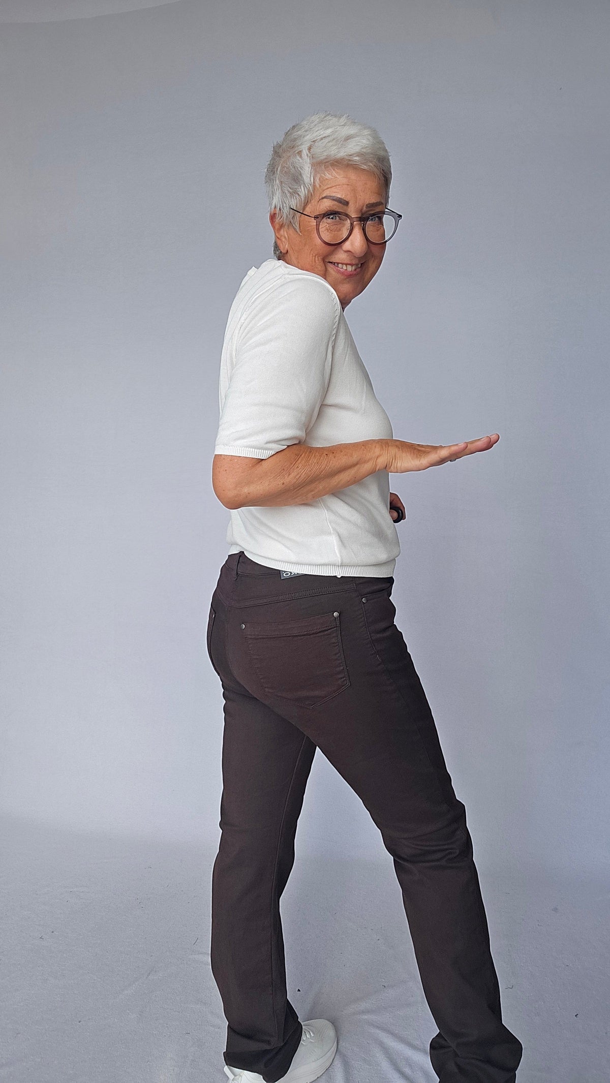 CRO Bukse CRO- Magic fit flared leg kunstkolonialen