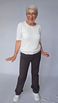 CRO Bukse CRO- Magic fit flared leg kunstkolonialen