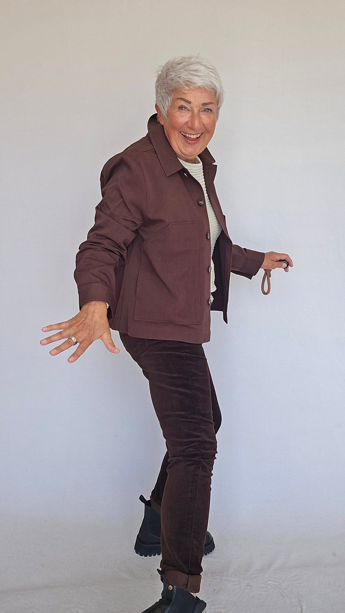 CRO Bukse CRO- Suzanne Cordfløyelsbukse (smale ben) kunstkolonialen