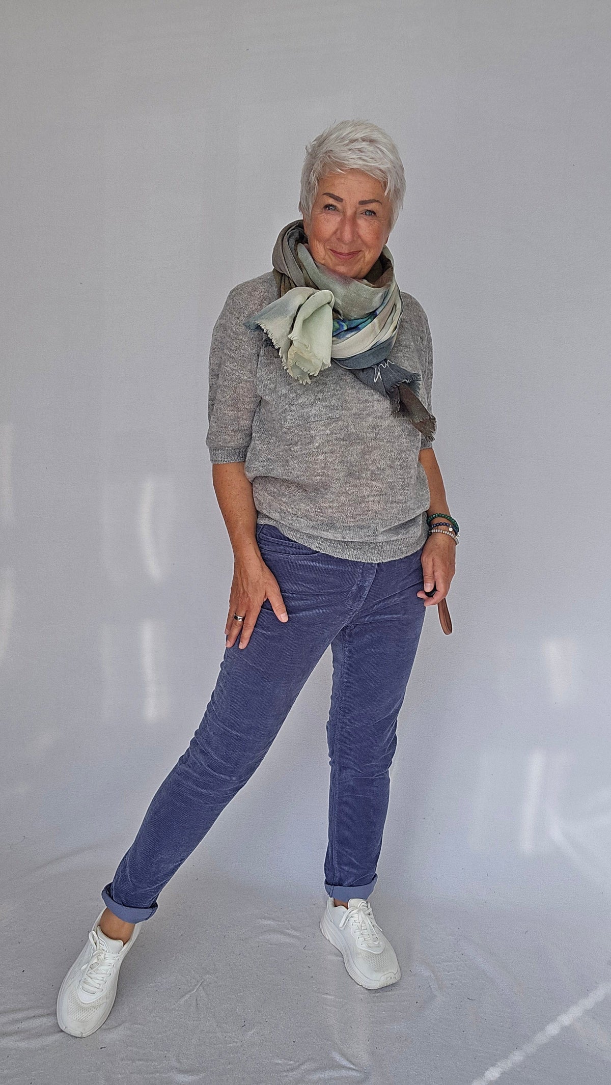 CRO Bukse CRO- Suzanne Kordfløyelsbukse (smale ben) kunstkolonialen