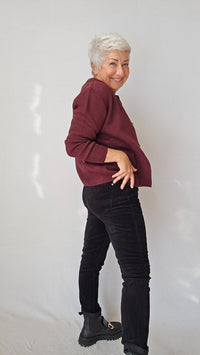 CRO Bukse CRO- Suzanne Kordfløyelsbukse (smale ben) kunstkolonialen