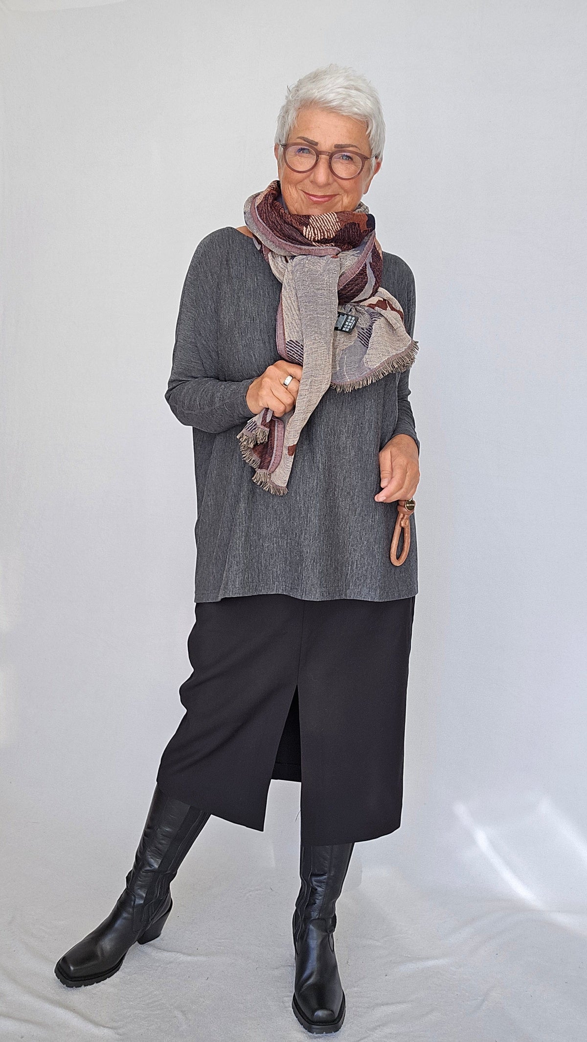 CRO Skjørt CRO- Blyantskjørt sort kunstkolonialen