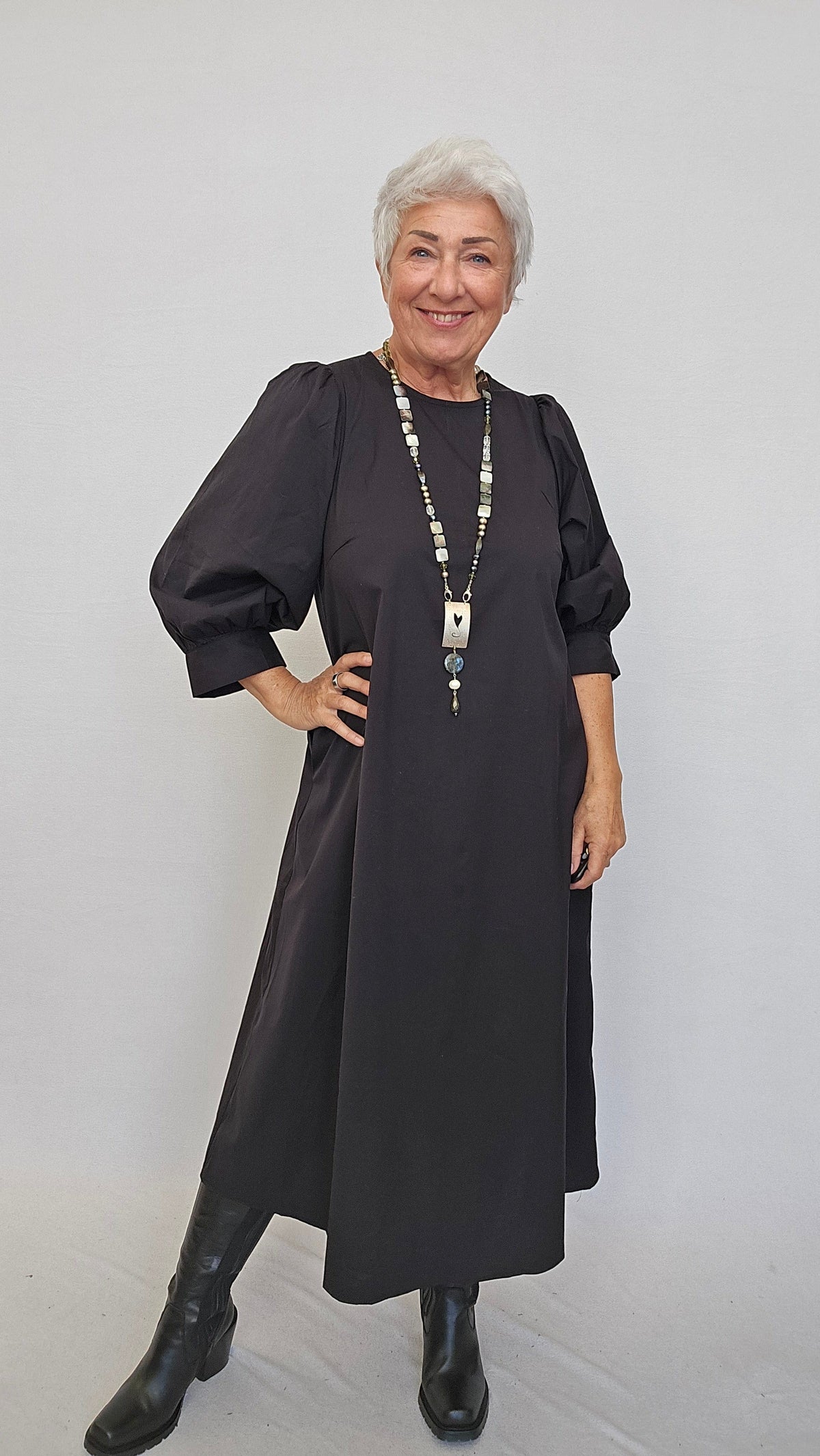 Depeche Kjole Depeche- Sharon ballongkjole kunstkolonialen