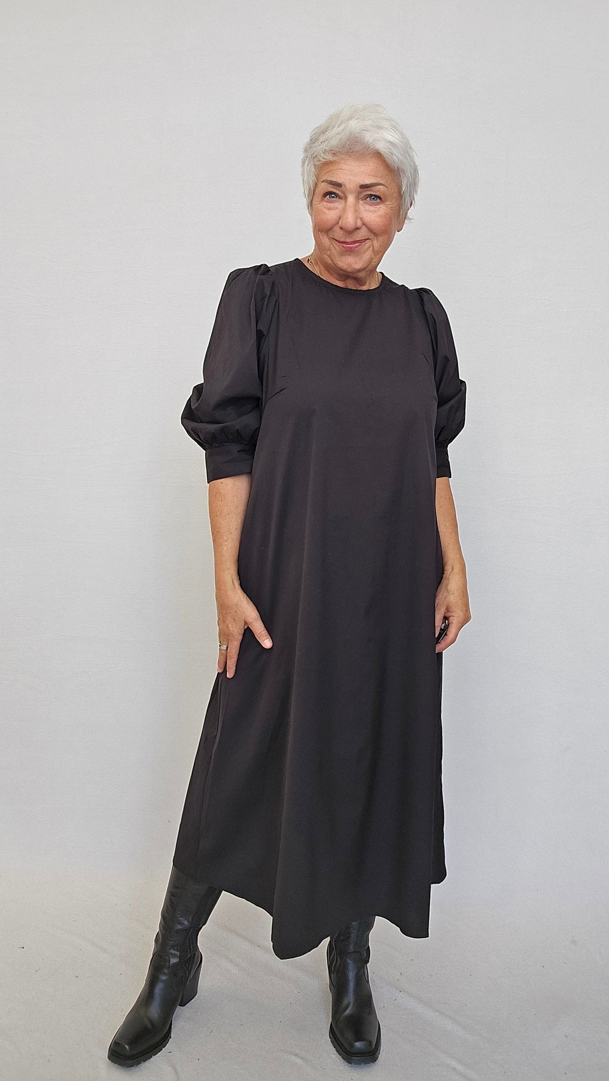 Depeche Kjole S/M Depeche- Sharon ballongkjole kunstkolonialen