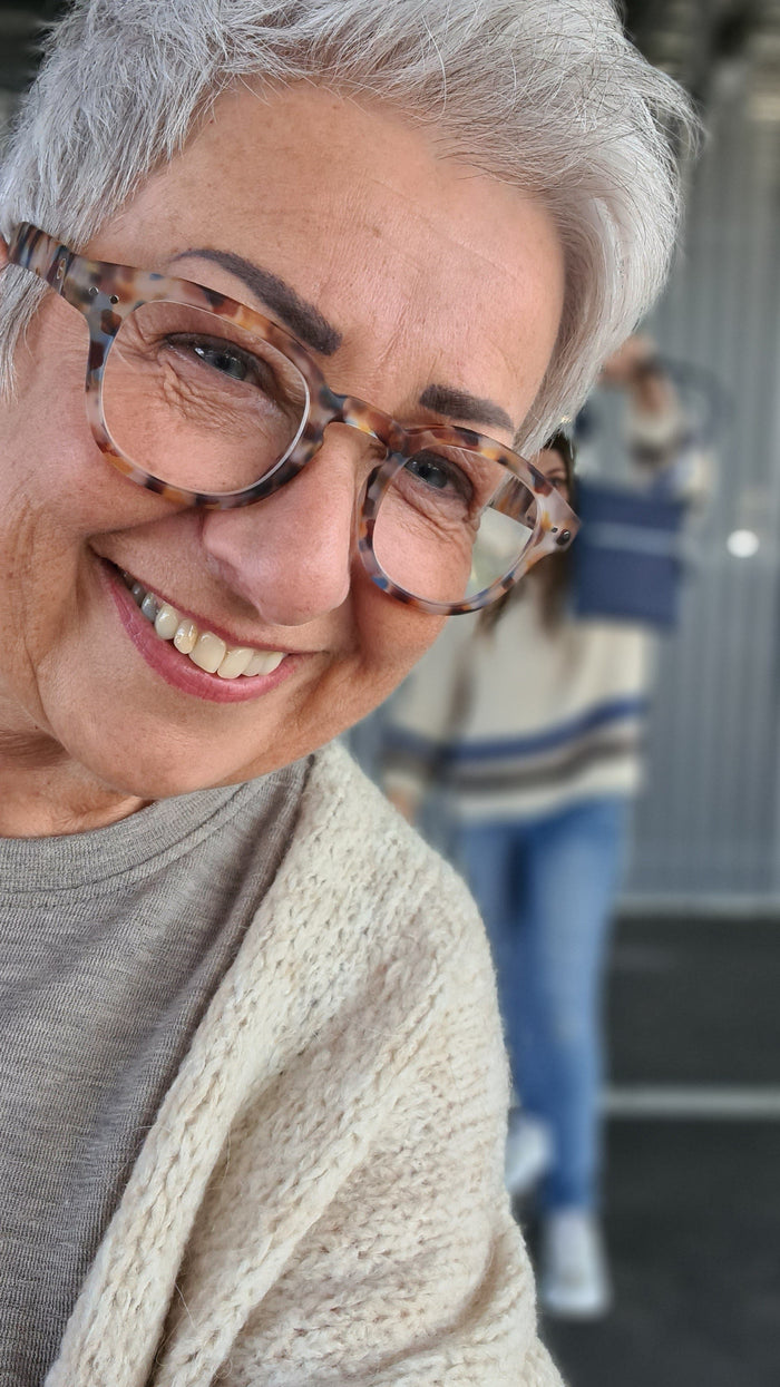 Izipizi Lesebriller Izipizi- #C Lesebriller- Blue tortoise kunstkolonialen