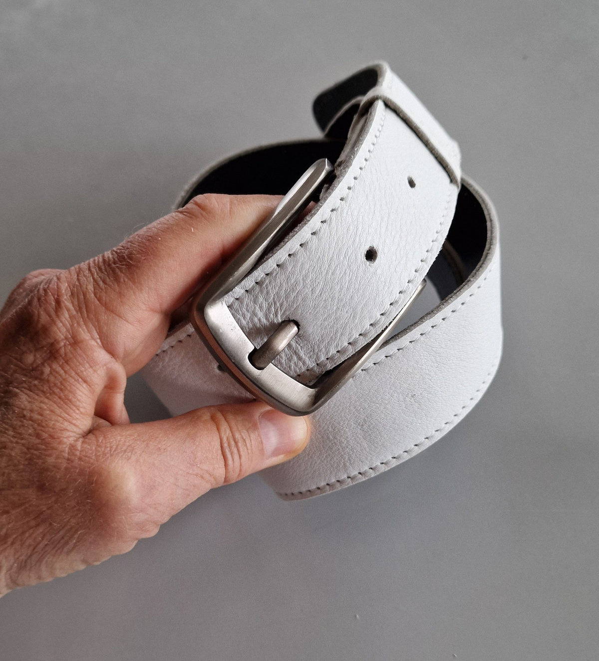 Kvitfjell Handbags Belter White / S Kvitfjell Skinnbelter i flere lengder kunstkolonialen