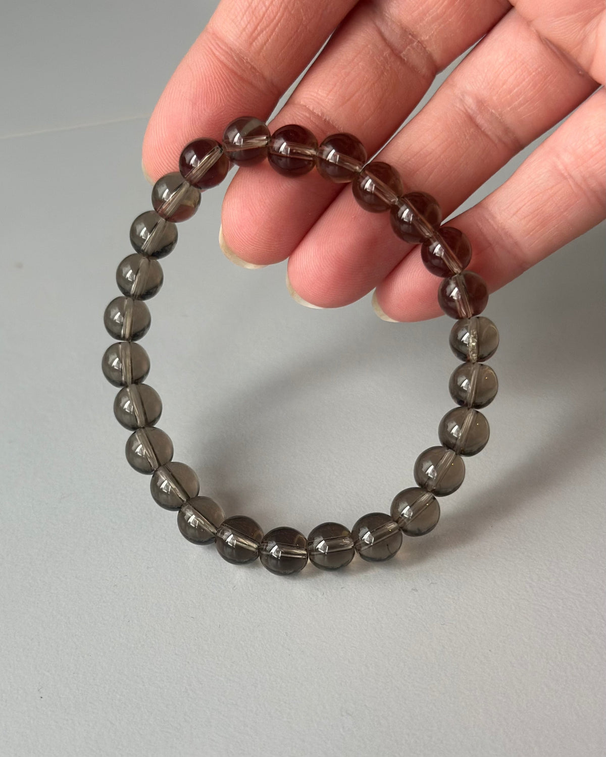 Leas Verden Armbånd Røkkvarts Leas verden- Armbånd med forskjellige stein kunstkolonialen