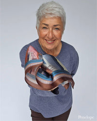 Leas Verden Skjerf Leas Verden- Silkeskjerf 53 x 53 cm kunstkolonialen