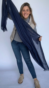 Leas Verden Skjerf Leas verden- Ulrikke skjerf i bomull og modal kunstkolonialen