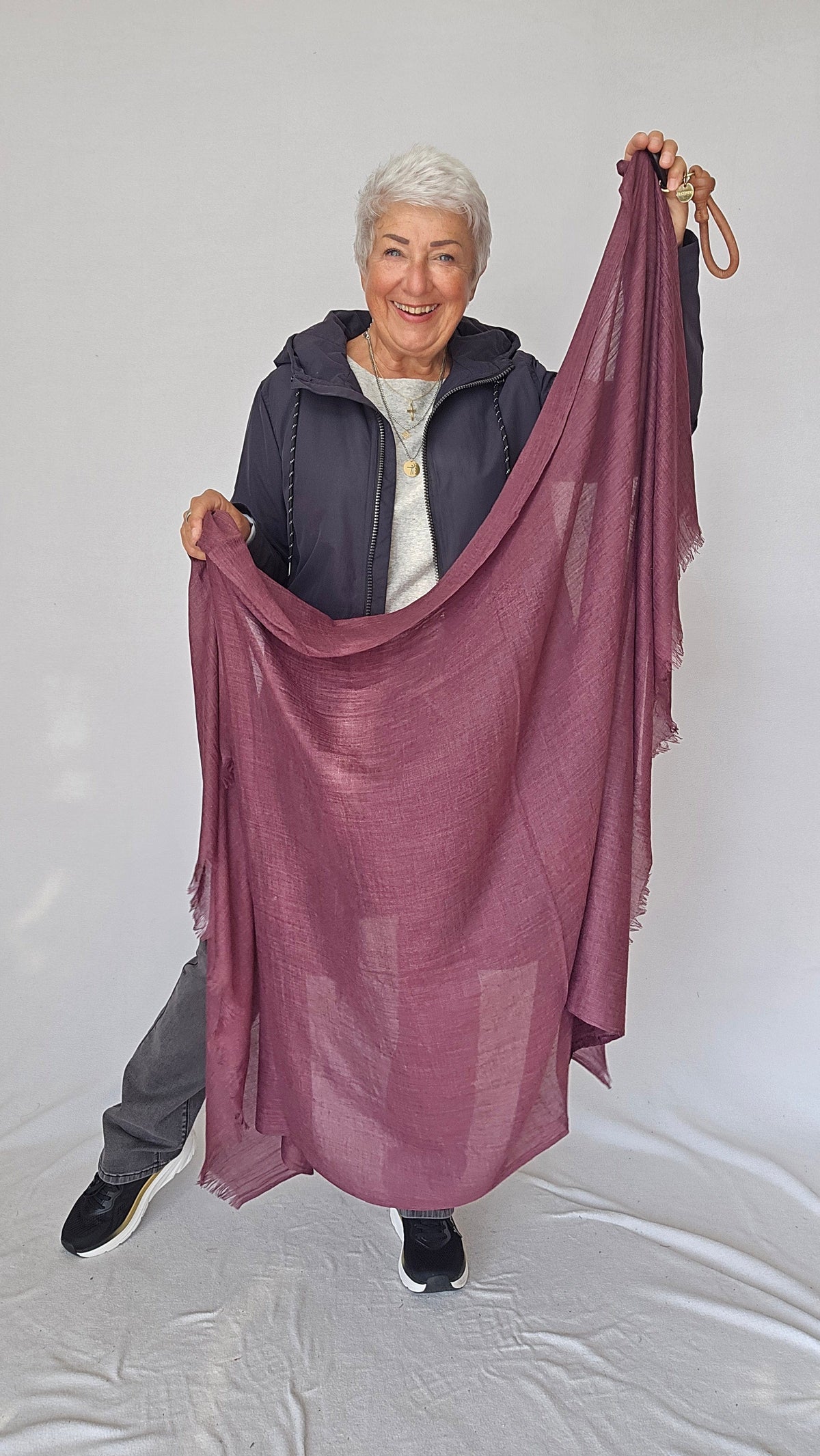 Leas Verden Skjerf Leas verden- Ulrikke skjerf i bomull og modal kunstkolonialen